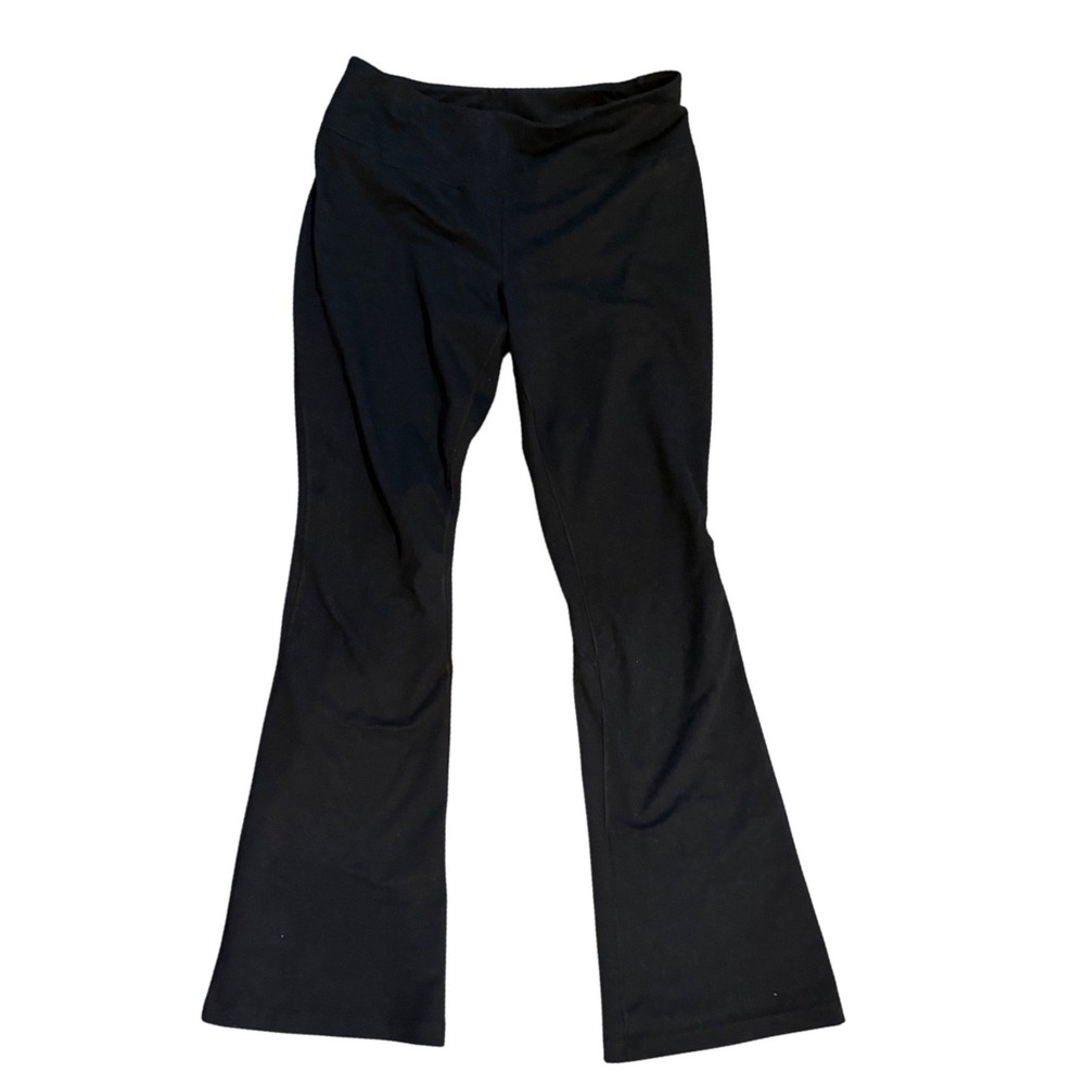 Zella Womens Black‎ Flare Yoga Pants Bootcut Leggings Activewear Pants Large